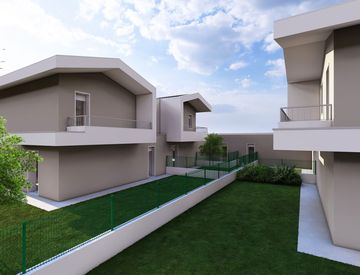 Facciata - Casa bifamiliare, trifamiliare in Vendita in SP78 a Lonato del Garda