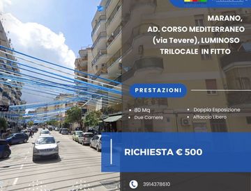 Foto 1 di 7 - Trilocale in Affitto in Via Tevere a Marano di Napoli