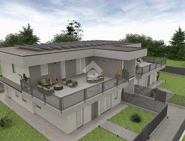 Facciata - Quadrilocale in Vendita in Via Paolo Borsellino a Cologno al Serio