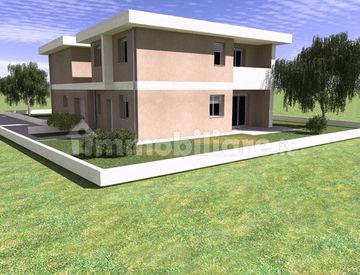 Facciata - Villa in Vendita in Via Marconi a Castel d'Azzano