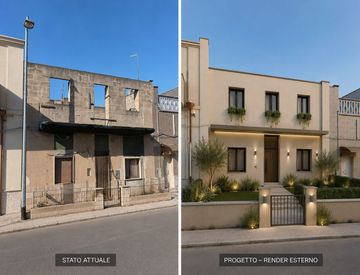 Facciata - Casa indipendente in Vendita in Via lotta 180 a Monteiasi