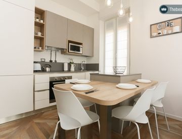 Cucina - Trilocale in Affitto in Via Giovanni Pezzotti 6 -8 a Milano