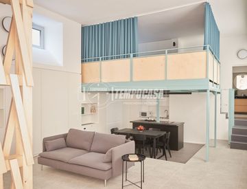 Soggiorno - Loft in Affitto in Via Desiderio 3 a Milano