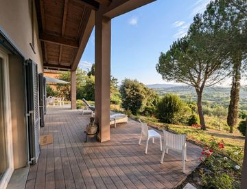 Terrazza - Casa indipendente in Affitto in Via Silvio Pellico 2 a Peccioli