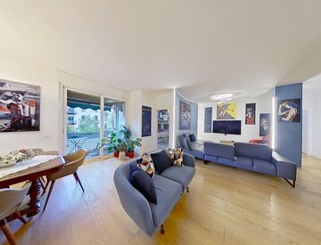 Soggiorno - Appartamento in Vendita in Via Amedeo D'Aosta a Milano