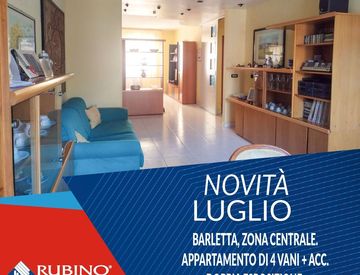 Soggiorno - Quadrilocale in Vendita in Via Fernando Chieffi a Barletta