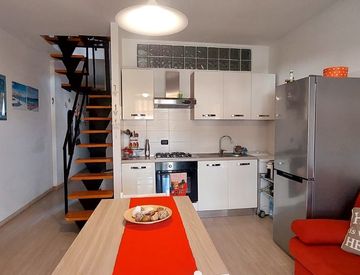 Cucina - Trilocale in Vendita in Via Don G. Sasso a Civezza