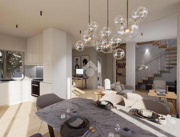 Soggiorno - Villa in Vendita in Via Lago di Orta 1 a Anguillara Sabazia