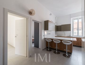 Cucina - Trilocale in Affitto in Via Benedetto Menzini 4 a Milano