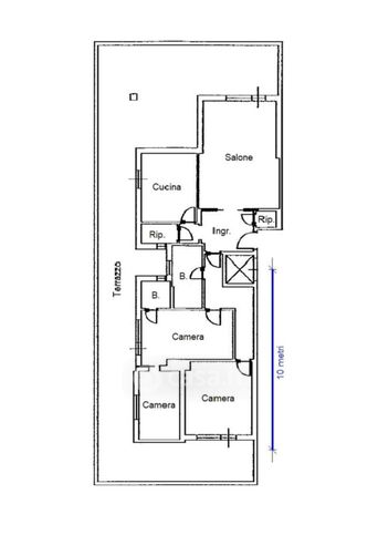 Appartamento in residenziale in Via delle Gondole 149