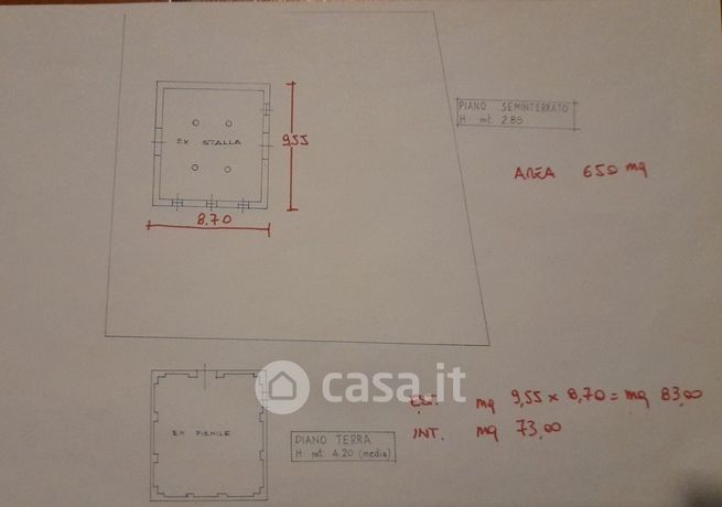Capannone in commerciale in Via Collina 12