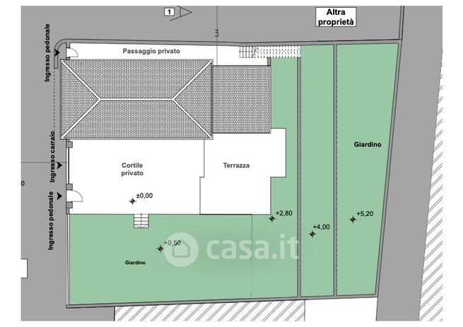 Casa indipendente in residenziale in Via Ernesto Guala 4