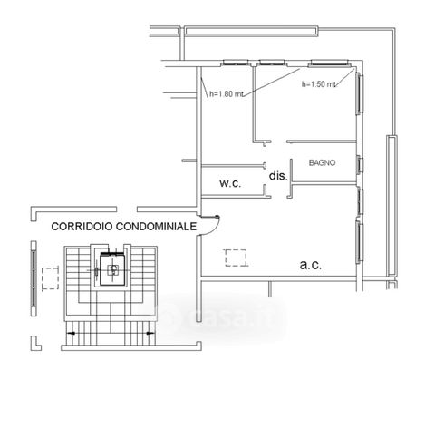 Attico/mansarda in residenziale in Via Inghilterra 4
