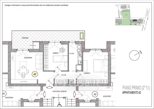 Appartamento in residenziale in Via Biscaretti 11