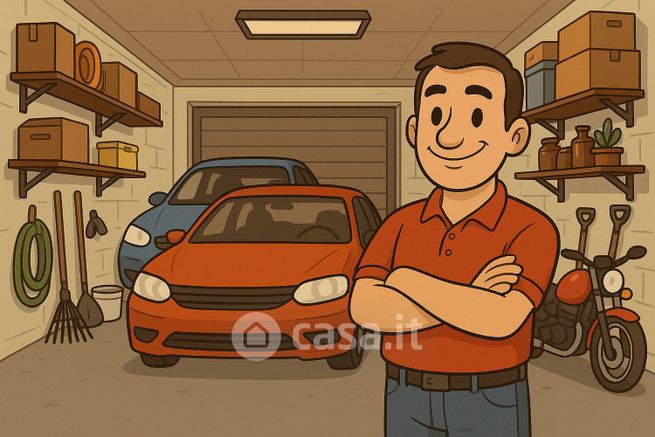 Box/posto auto in residenziale in Via Alcide de Gasperi 62