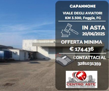 Capannone in commerciale in Viale degli Aviatori