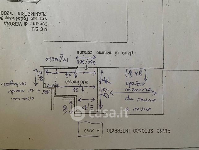 Garage/posto auto in residenziale in Via Villafranca