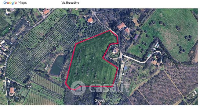 Terreno agricolo in commerciale in Via Brusadino 101