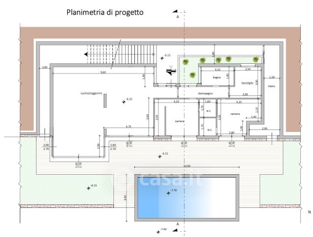 Terreno edificabile in residenziale in Via Rocca Scura 10