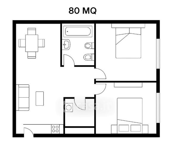 Appartamento in residenziale in Via Aldo Pio Manuzio
