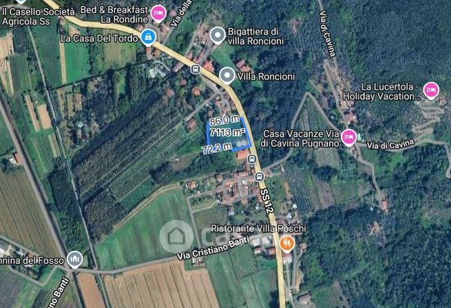 Terreno agricolo in commerciale in Via Statale Abetone