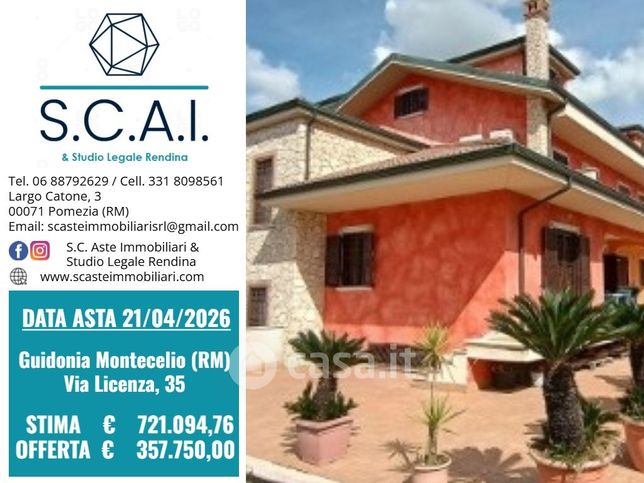 Casa bi/trifamiliare in residenziale in Via Licenza 35