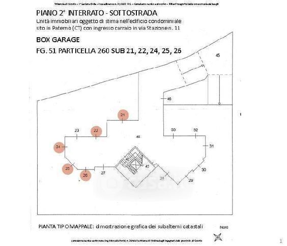 Garage/posto auto in residenziale in Via Stazione Circumetnea 11