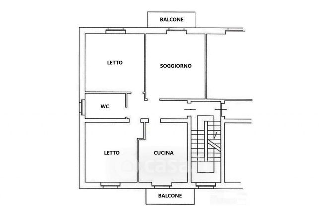 Appartamento in residenziale in Via Cerreto 3