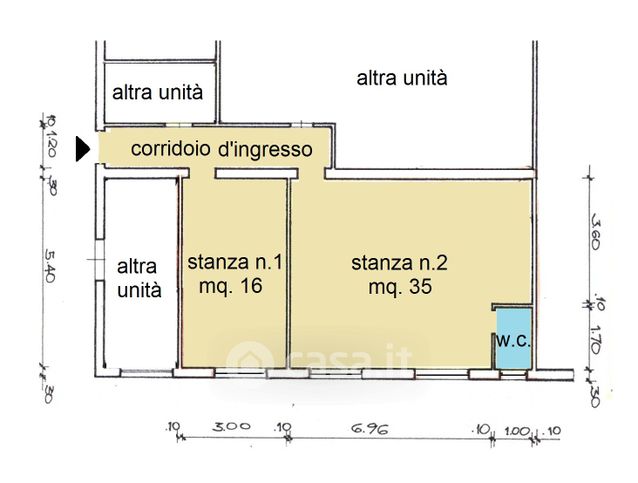 Ufficio in commerciale in Via Monte Cervino 11