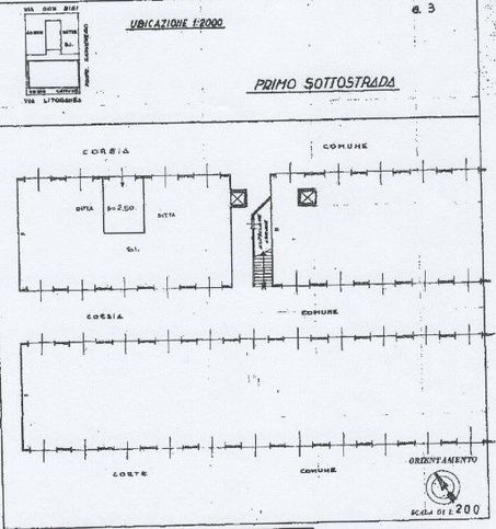 Garage/posto auto in residenziale in Via dei Pini 5