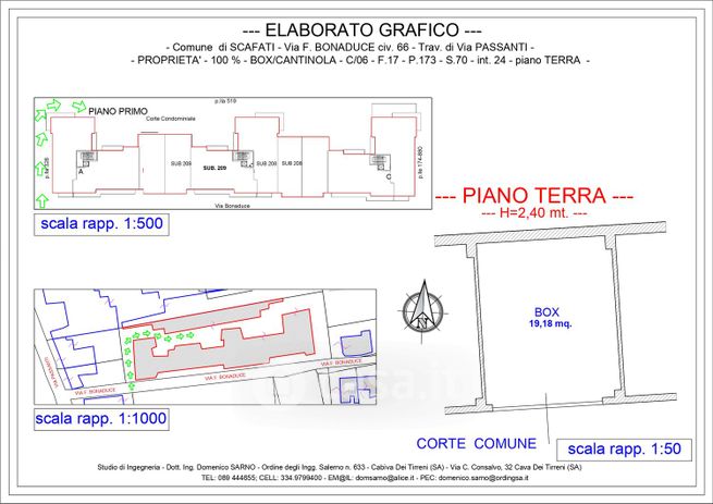 Box/posto auto in residenziale in Via Francesco Bonaduce