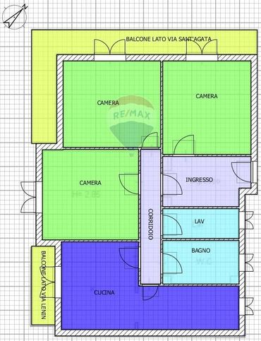 Appartamento in residenziale in Via Sant' Agata 2