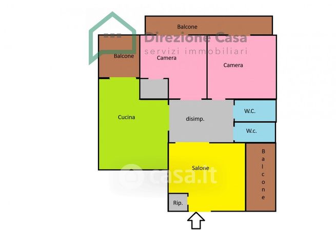 Appartamento in residenziale in Piazza Immacolata