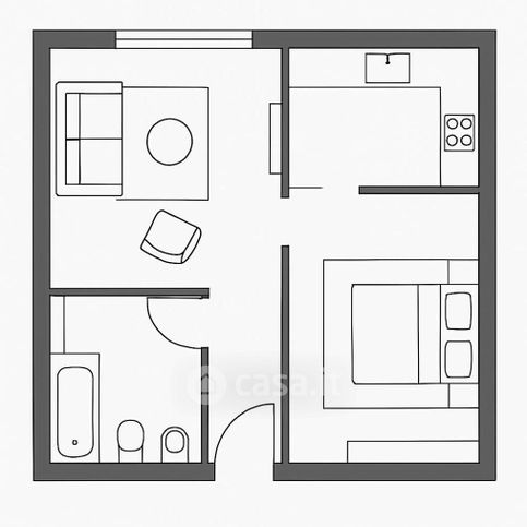 Appartamento in residenziale in Via di Saliceto