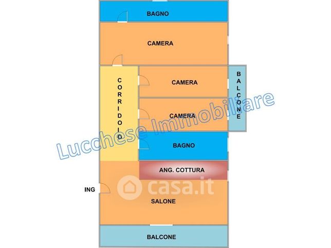 Appartamento in residenziale in Via Luciano