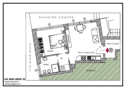 Appartamento in residenziale in Via Nino Bixio 38