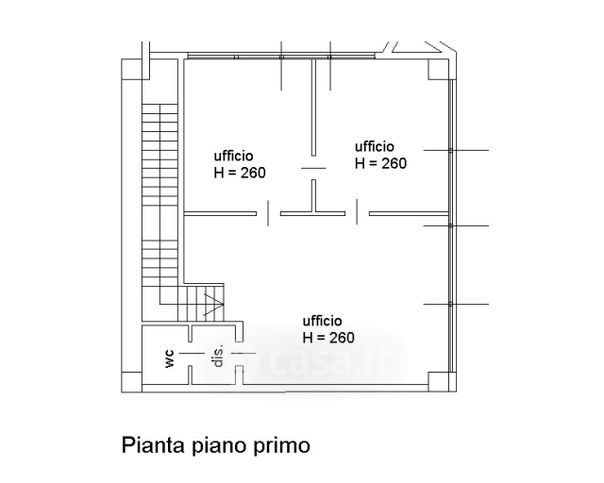 Ufficio in commerciale in Via Guglielmo Marconi