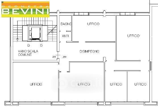 Ufficio in commerciale in Via Arturo Toscanini