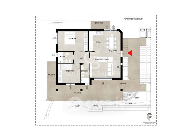 Attico/mansarda in residenziale in Viale Chieti 32