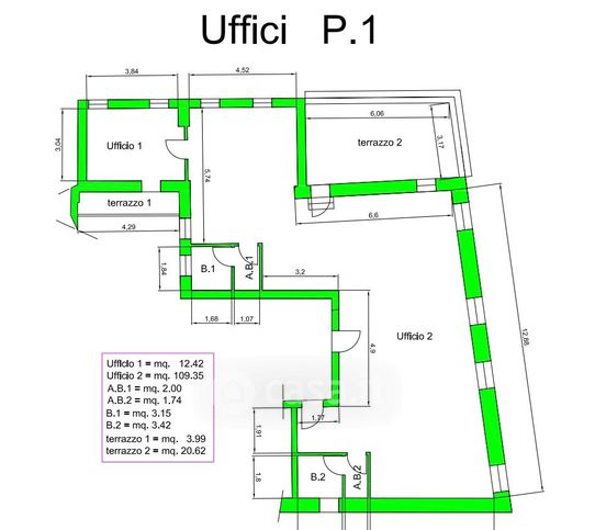 Ufficio in commerciale in Vicolo Pangrasso