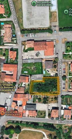 Terreno edificabile in residenziale in Via Campo Sportivo