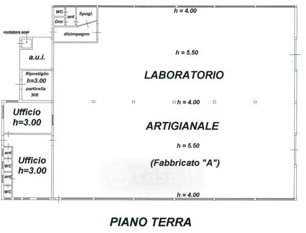 Capannone in commerciale in 