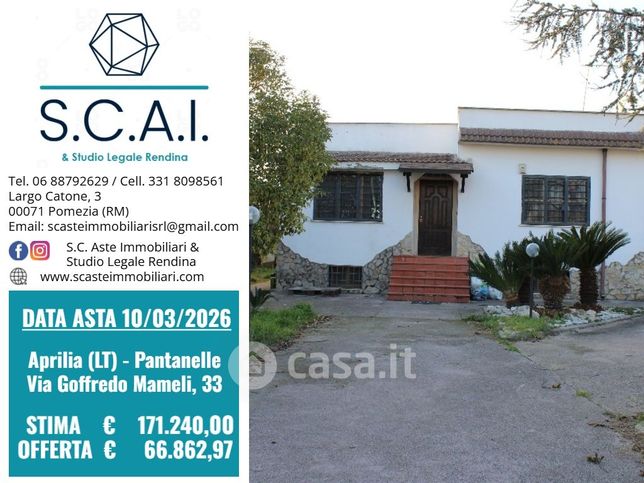 Villa in residenziale in Via G. Mameli 33