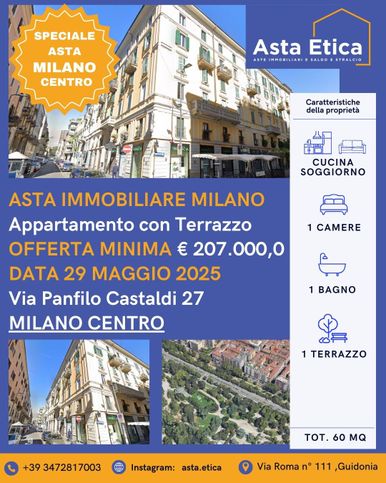 Appartamento in residenziale in Via Panfilo Castaldi