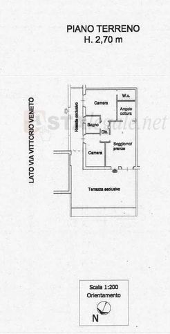 Appartamento in residenziale in Via Vittorio Veneto 35