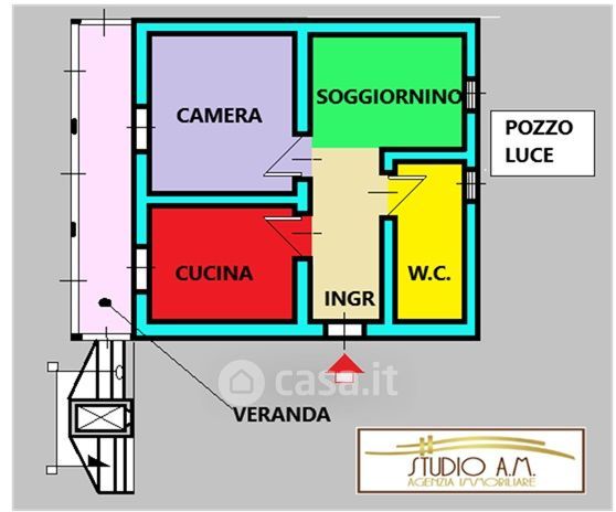 Appartamento in residenziale in Via Cesare Battisti 83