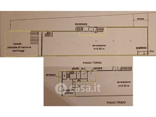 Capannone in commerciale in Via Limitese