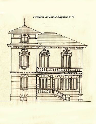 Villa in residenziale in Via Dante Alighieri 15