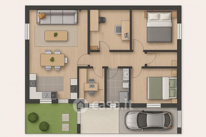 Casa indipendente in residenziale in Via Ida Sangiorgi