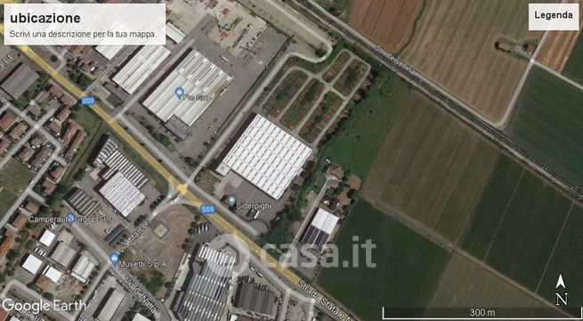 Terreno agricolo in commerciale in Via Emilia